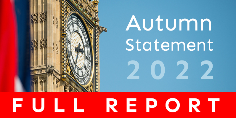 Autumn Statement 2022 Full Report
